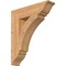 Ekena Millwork Thorton Traditional Smooth Bracket, Western Red Cedar, 5 1/2"W x 24"D x 28"H BKT06X24X28THR01SWR - alternate 1